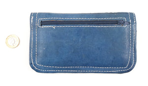 Moroccan leather medium purse - Jean