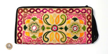Pakistani purse - Pink, green and cream