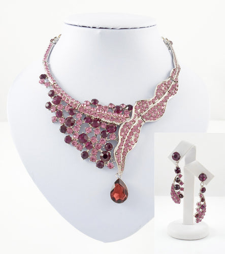 Purple amethyst drop