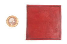 Leather coin holder - Brown