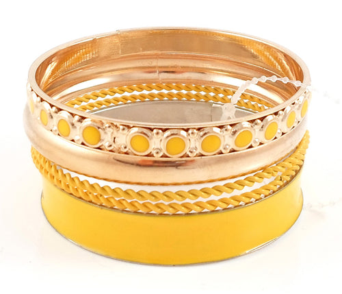 Gold bangles
