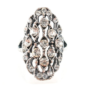 The oval - silver
