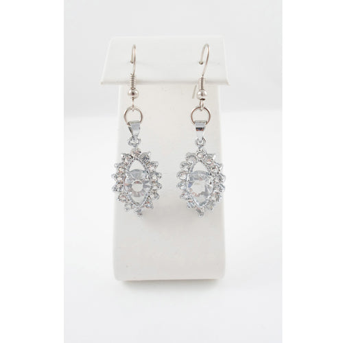 Silver earrings