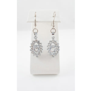 Silver earrings