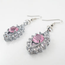 Baby pink earrings