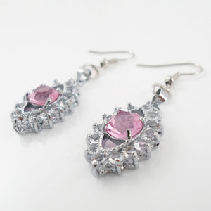 Baby pink earrings