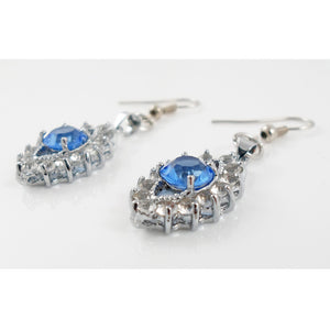 Sky blue earrings