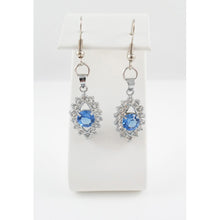 Sky blue earrings