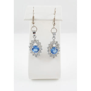 Sky blue earrings