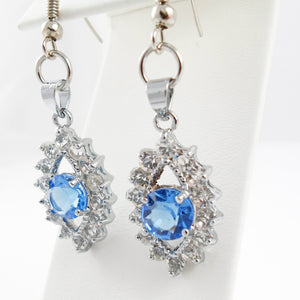 Sky blue earrings