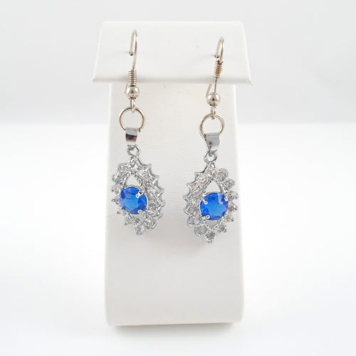 Blue earrings