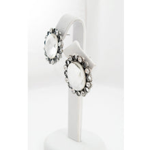 Antique silver earrings
