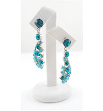 Sparkling blue drop