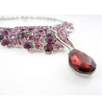 Purple amethyst drop