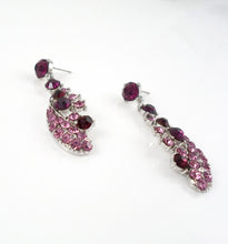 Purple amethyst drop