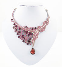 Purple amethyst drop