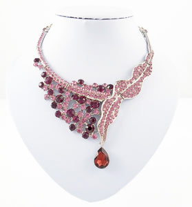 Purple amethyst drop