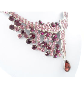 Purple amethyst drop