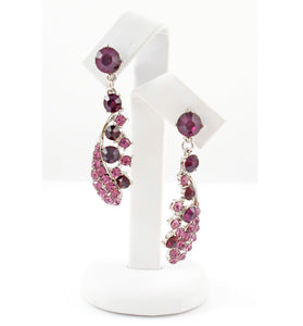 Purple amethyst drop