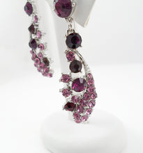 Purple amethyst drop