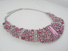 Round pink necklace