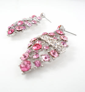 Round pink necklace