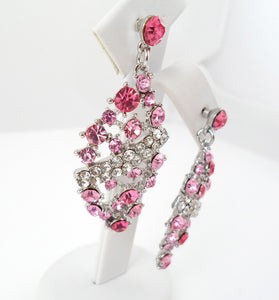 Round pink necklace