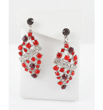 Sparkling red necklace