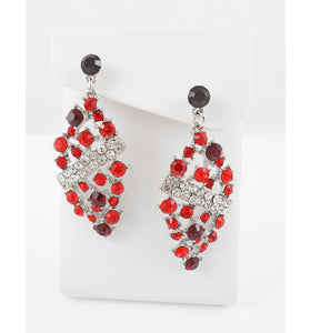 Sparkling red necklace