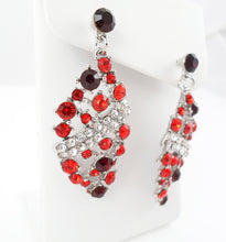 Sparkling red necklace