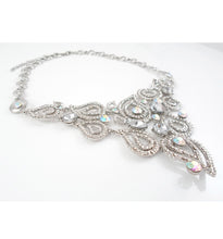 Stunning silver necklace