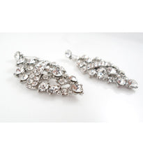 Sparkling silver necklace