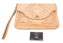 Moroccan leather cross body bag - Birch