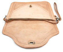 Moroccan leather cross body bag - Birch