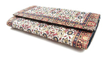 Turkish handmade purse - Maroon/cream