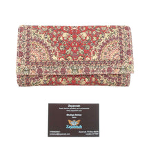 Turkish handmade purse - Deep maroon