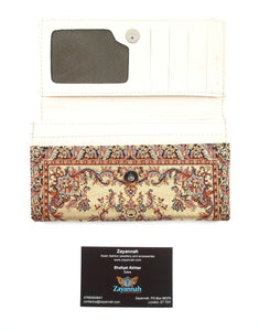 Turkish handmade purse - Gold/Maroon