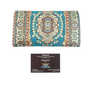 Turkish handmade purse - Turquoise