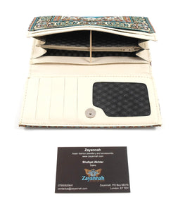 Turkish handmade purse - Turquoise