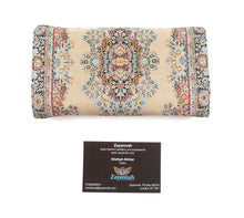Turkish handmade purse - Beach/maroon/sky blue