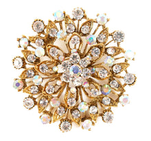 Brooch - Gold flower