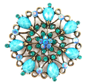 Brooch - Azure