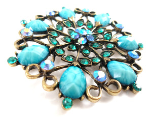 Brooch - Azure