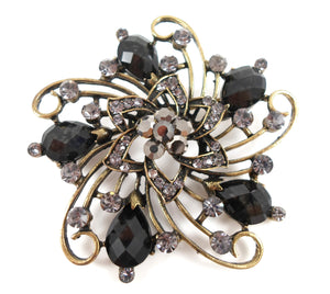 Brooch - Black