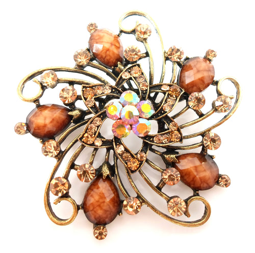 Brooch - Caramel