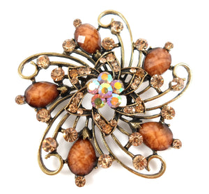 Brooch - Caramel