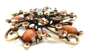 Brooch - Caramel