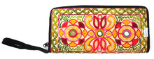 Pakistani purse - Green, pink and cream