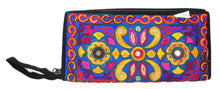 Pakistani purse - Blue, yellow, pink