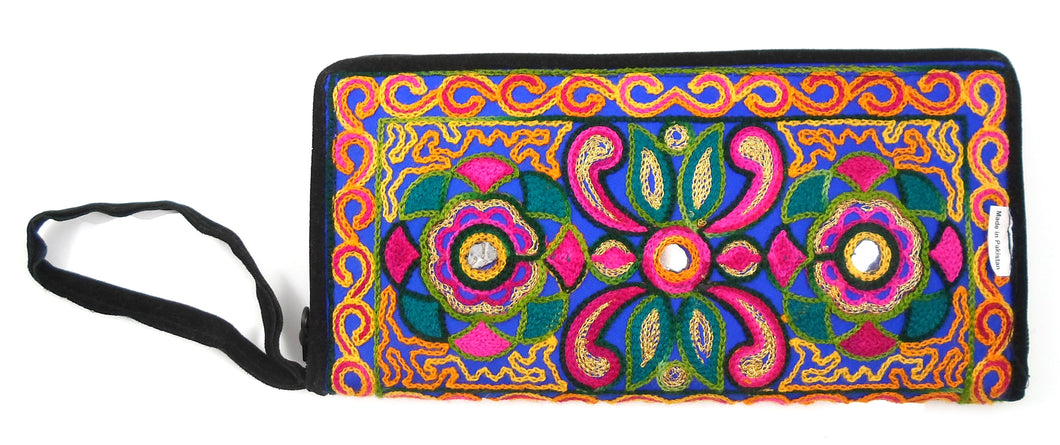 Pakistani purse - Pink and green